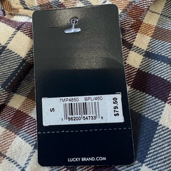 NWT Mens Lucky Brand Button Down - Picture 10 of 10